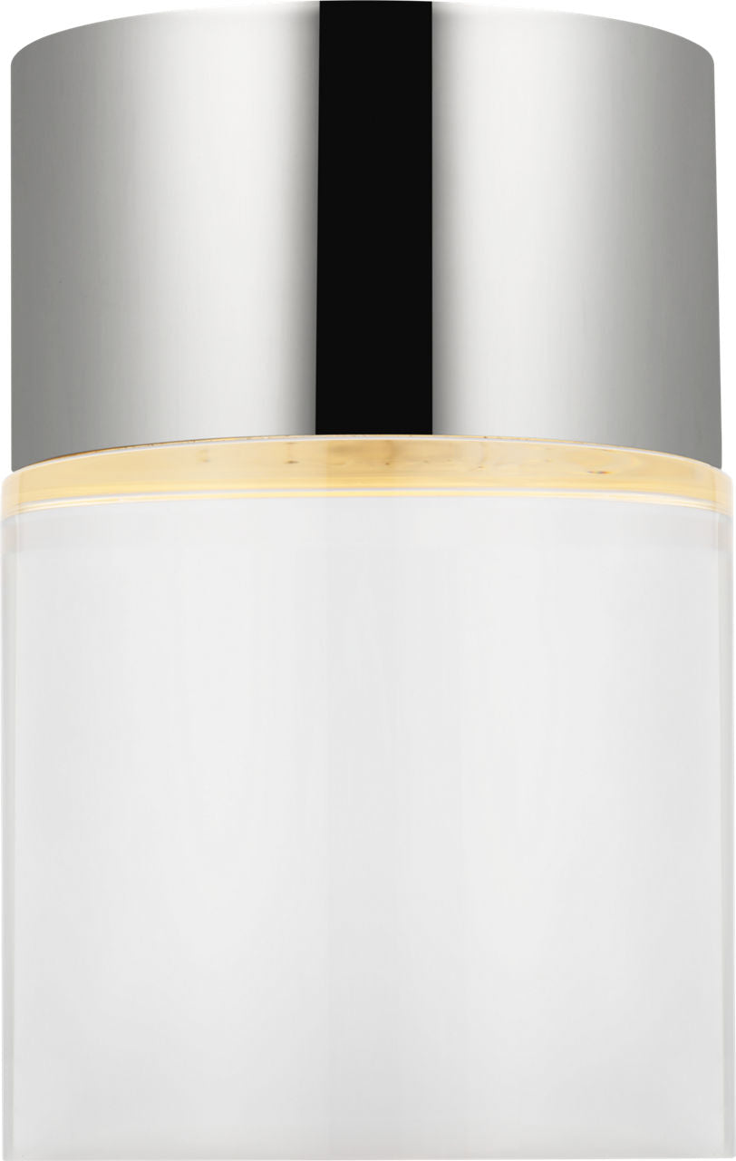Caspe 6 Rechargeable Table Lamp Polished Nickel 2700K 90 CRI
