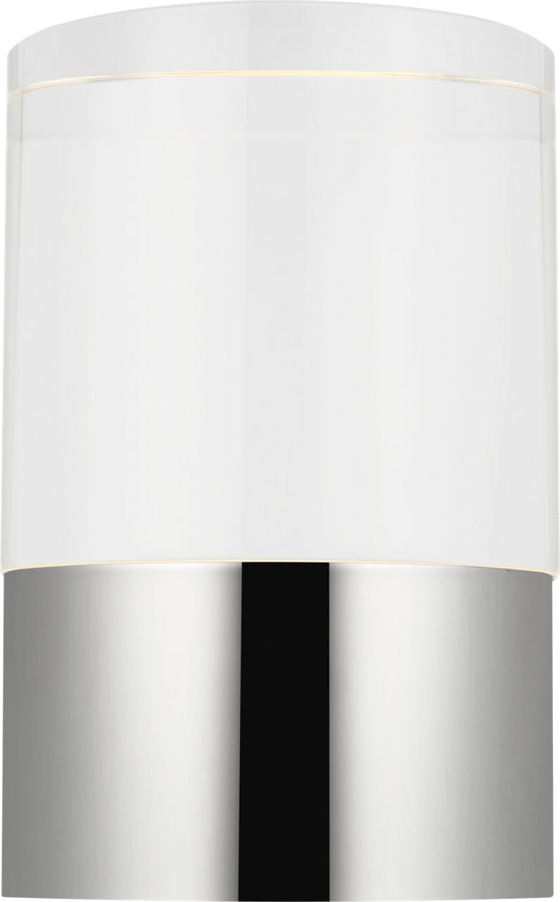 Caspe 6 Rechargeable Table Lamp Polished Nickel 2700K 90 CRI