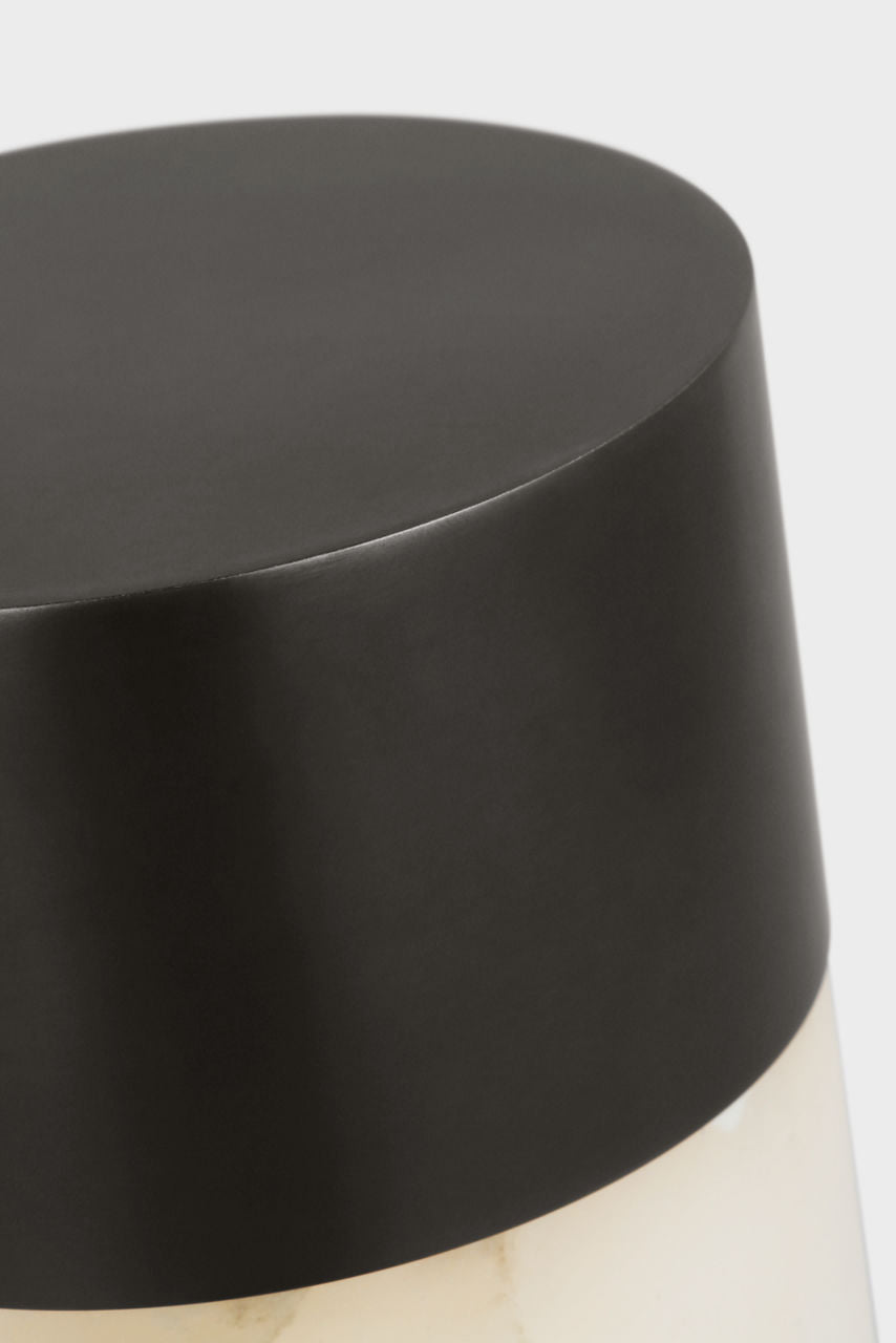 Caspe Alabaster 6 Rechargeable Table Lamp Bronze 2700K 90 CRI
