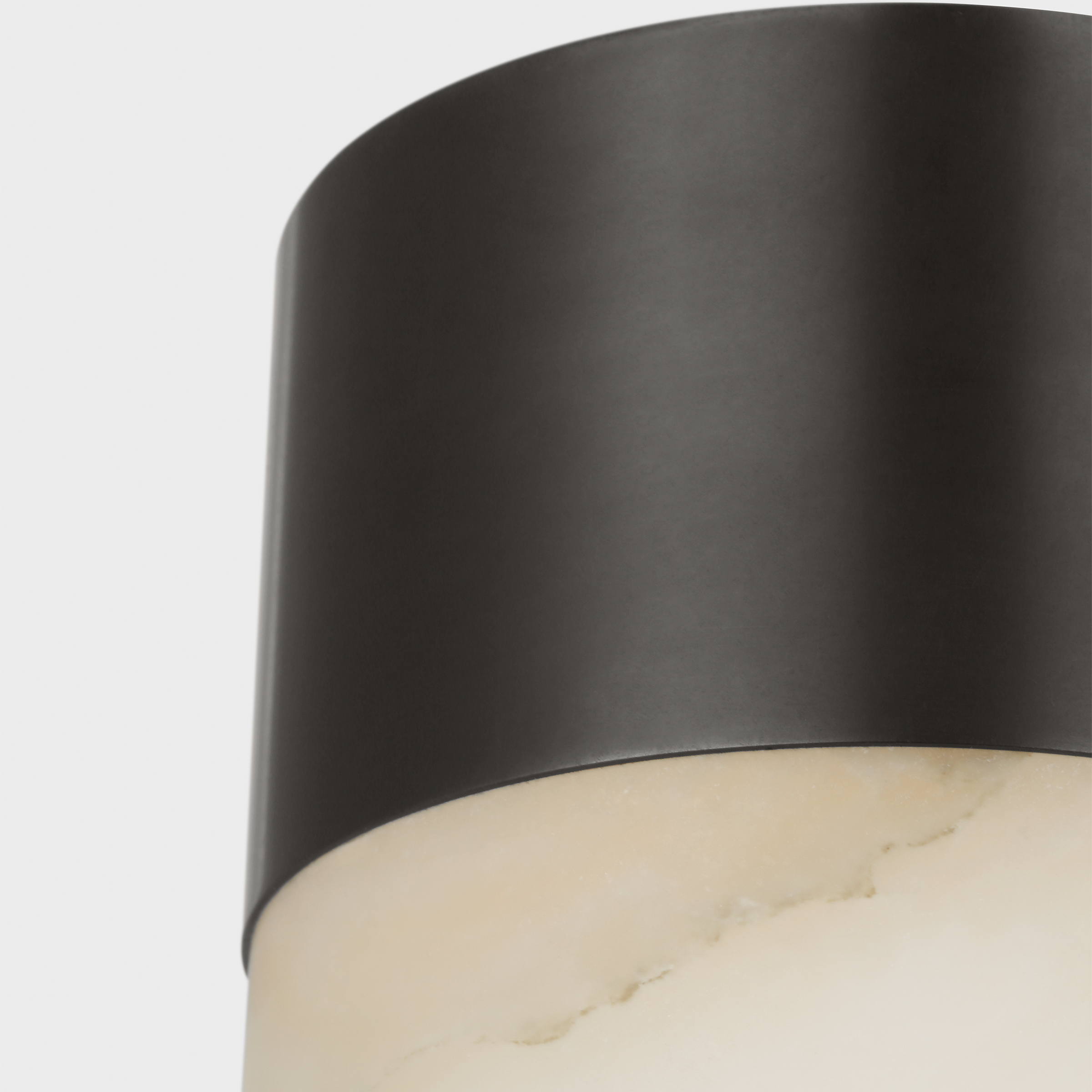 Caspe Alabaster 6 Rechargeable Table Lamp Bronze 2700K 90 CRI