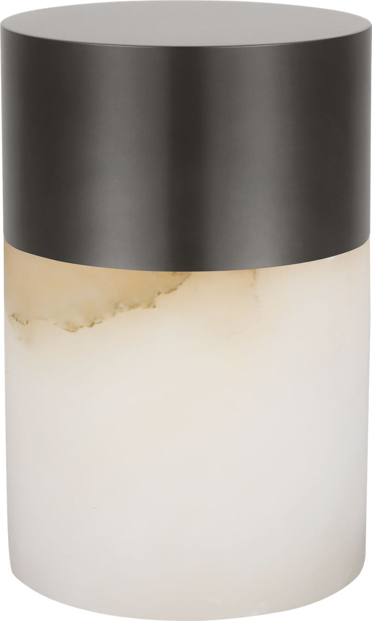 Caspe Alabaster 6 Rechargeable Table Lamp Bronze 2700K 90 CRI