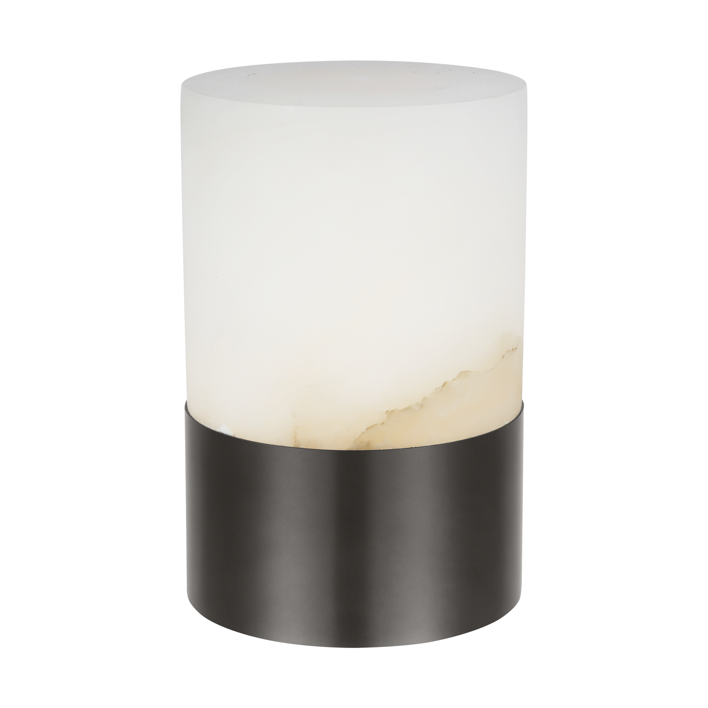 Caspe Alabaster 6 Rechargeable Table Lamp Bronze 2700K 90 CRI