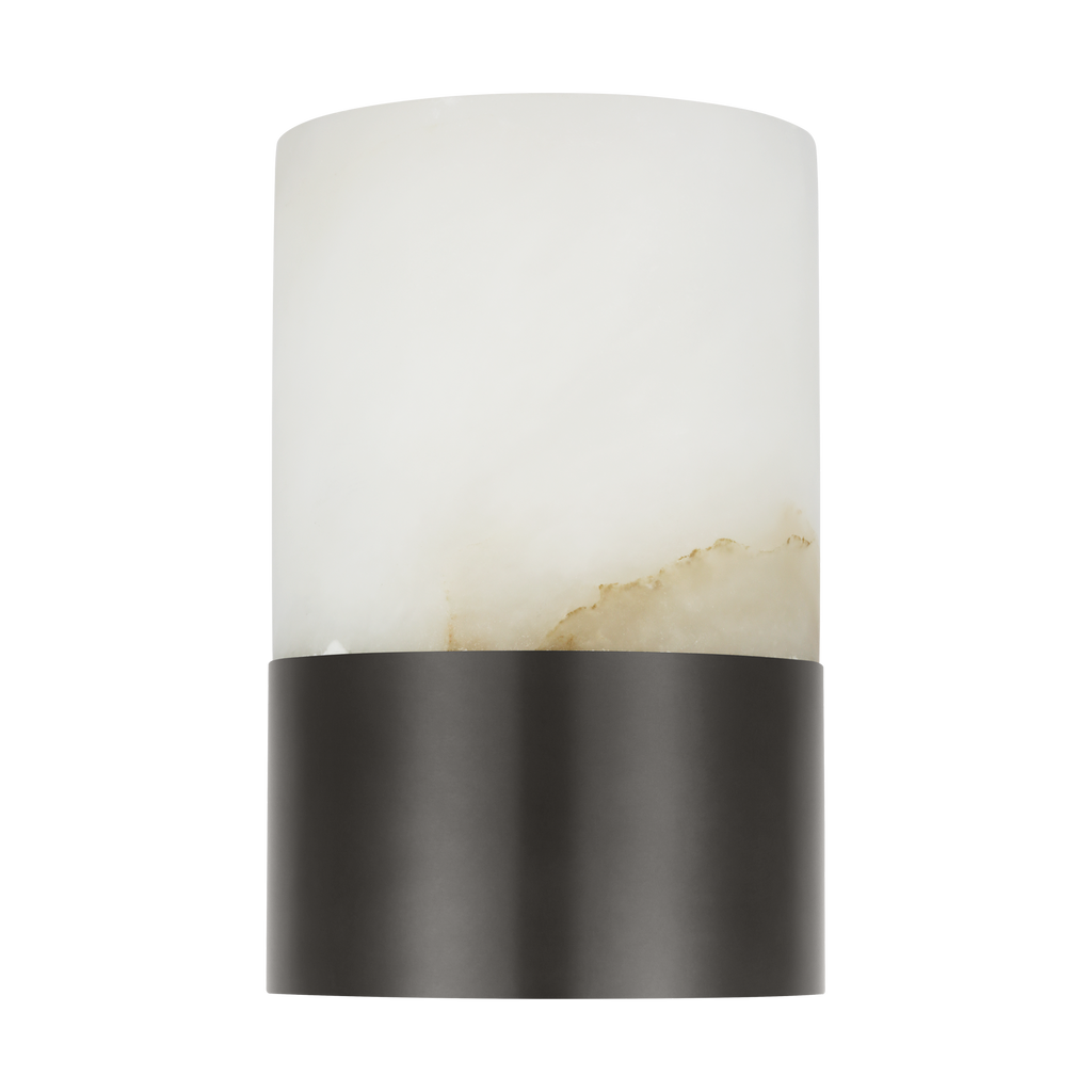 Caspe Alabaster 6 Rechargeable Table Lamp Bronze 2700K 90 CRI