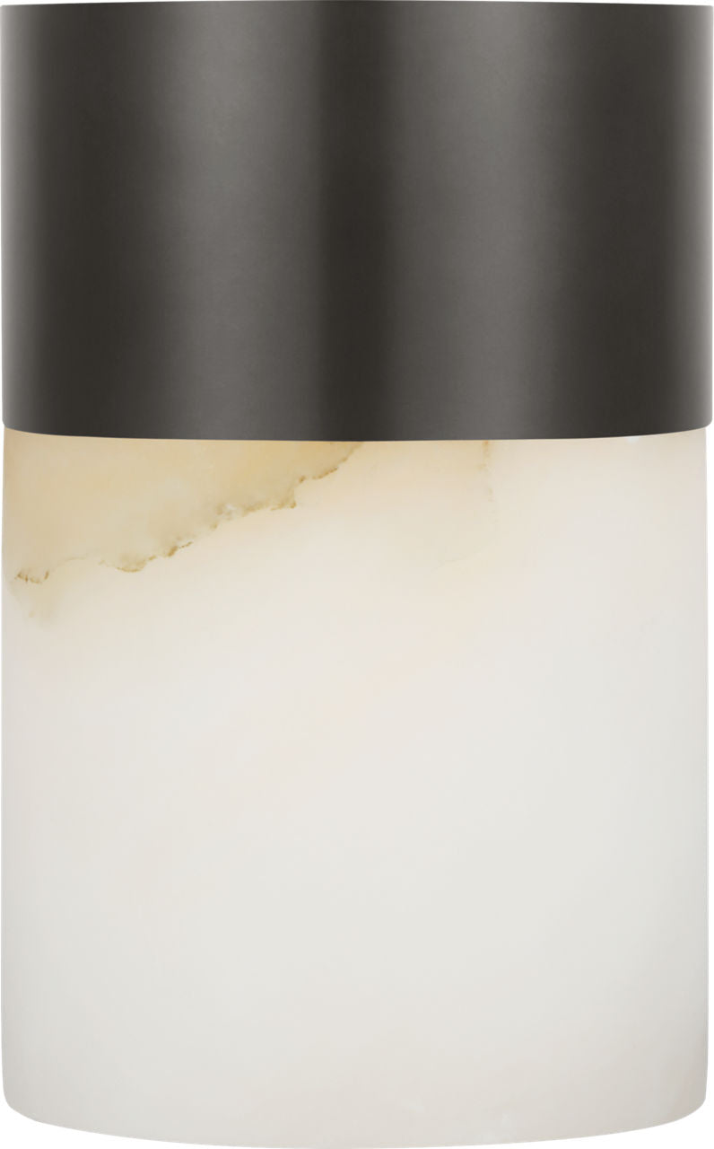 Caspe Alabaster 6 Rechargeable Table Lamp Bronze 2700K 90 CRI