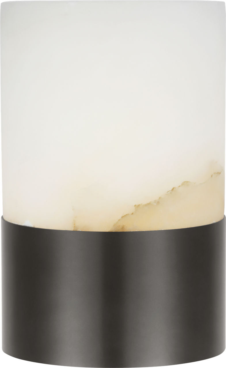 Caspe Alabaster 6 Rechargeable Table Lamp Bronze 2700K 90 CRI