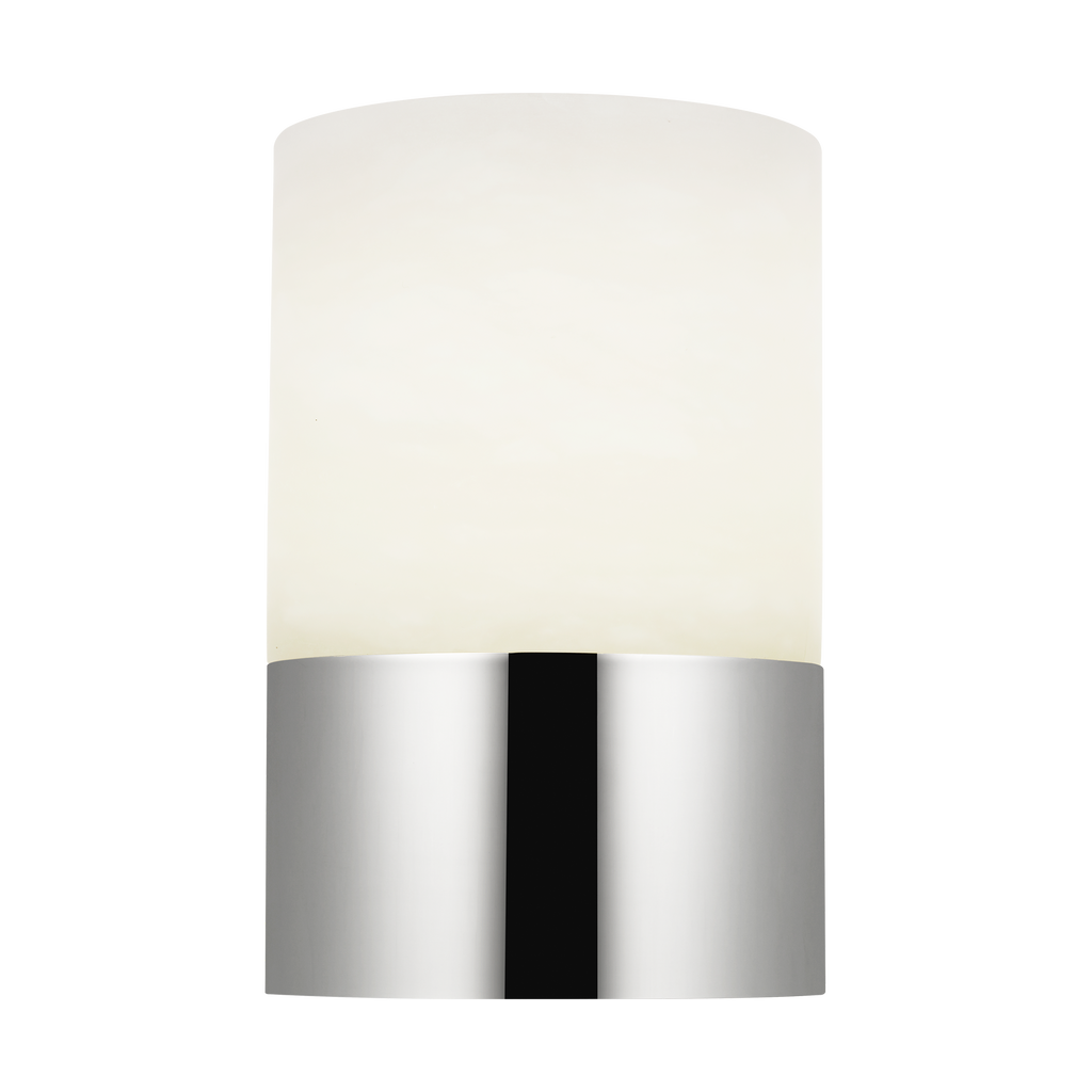 Caspe Alabaster 6 Rechargeable Table Lamp Polished Nickel 2700K 90 CRI