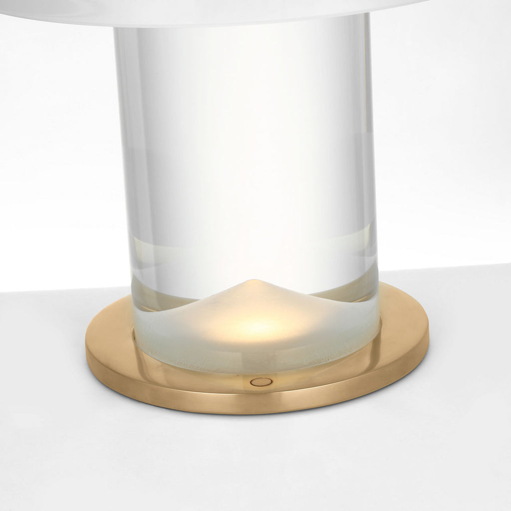 Beryl 17 Tapered Table Lamp hand-rubbed antique brass 2700K 90 CRI
