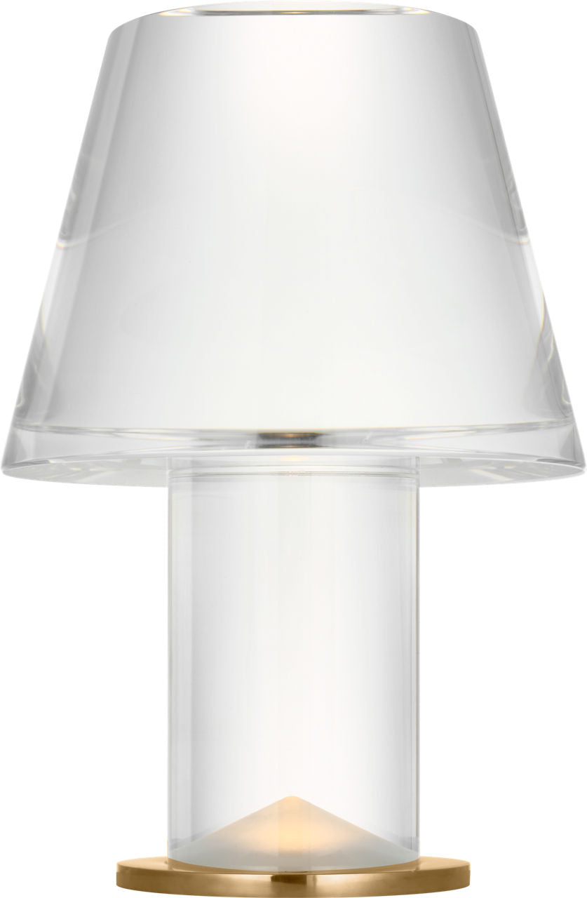 Beryl 17 Tapered Table Lamp hand-rubbed antique brass 2700K 90 CRI