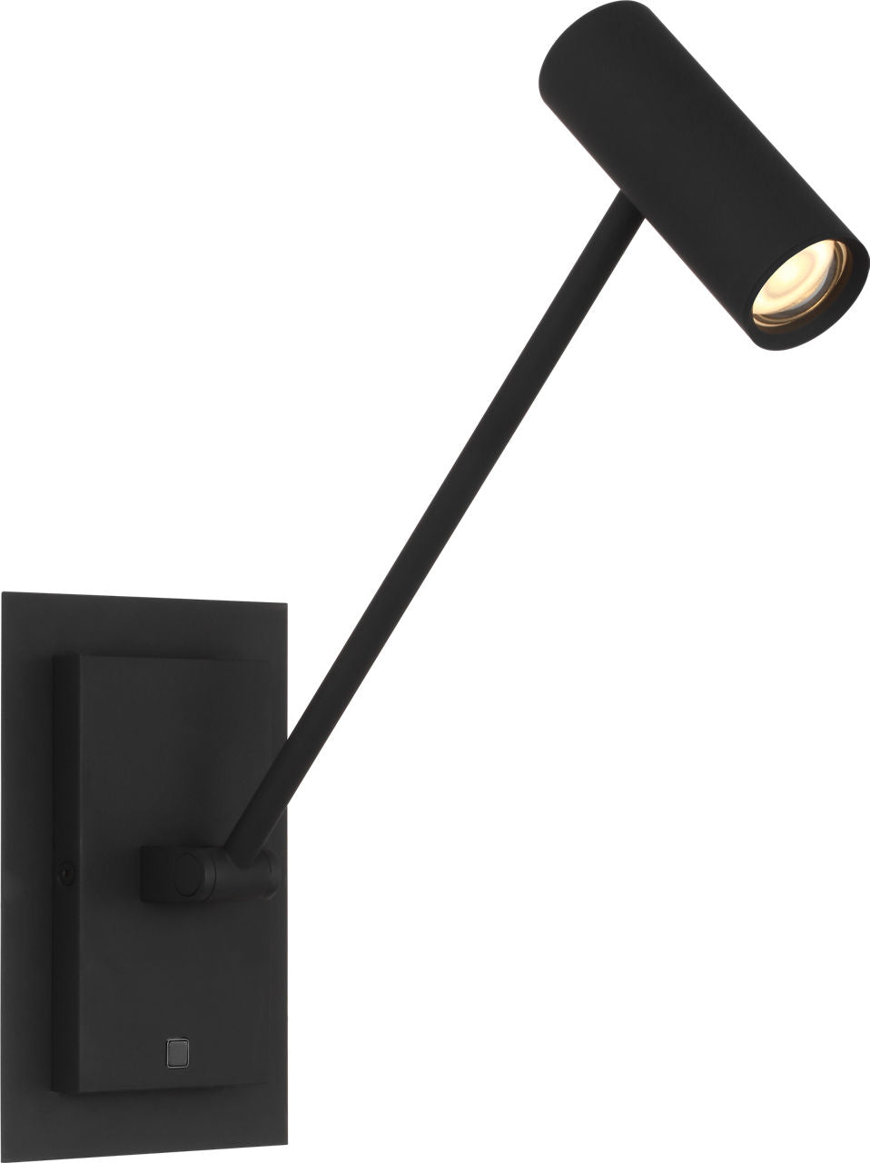 Ponte Small Task Sconce Nightshade Black 3000K 90 CRI