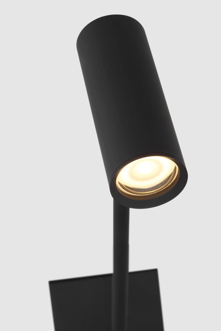 Ponte Small Task Sconce Nightshade Black 3000K 90 CRI