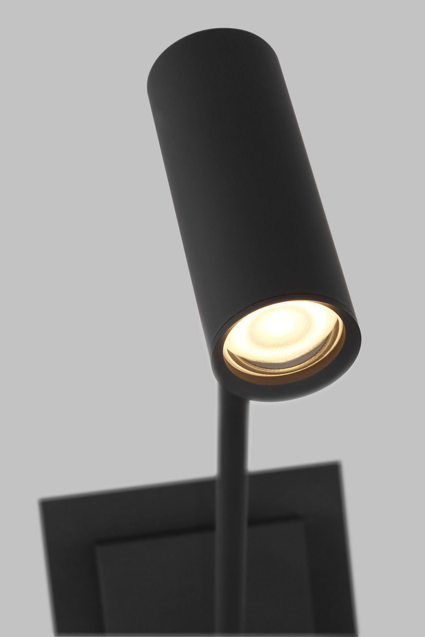 Ponte Small Task Sconce Nightshade Black 3000K 90 CRI