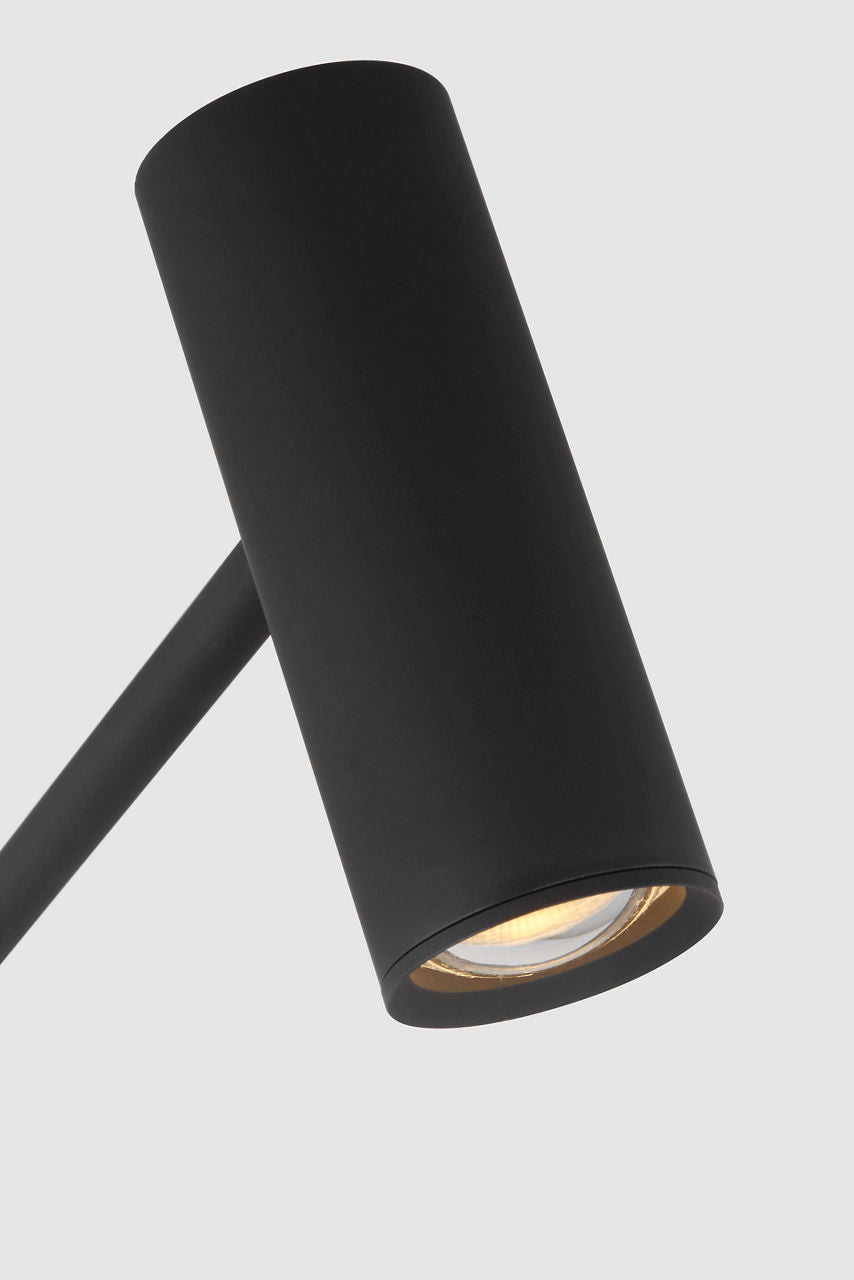 Ponte Medium Task Sconce Nightshade Black 3000K 90 CRI