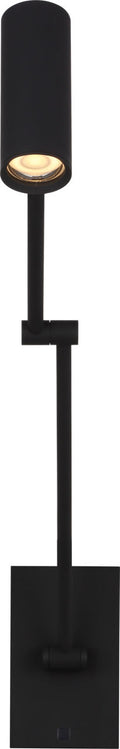 Ponte Medium Task Sconce Nightshade Black 3000K 90 CRI