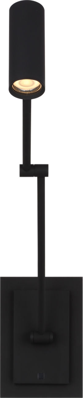 Ponte Medium Task Sconce Nightshade Black 3000K 90 CRI