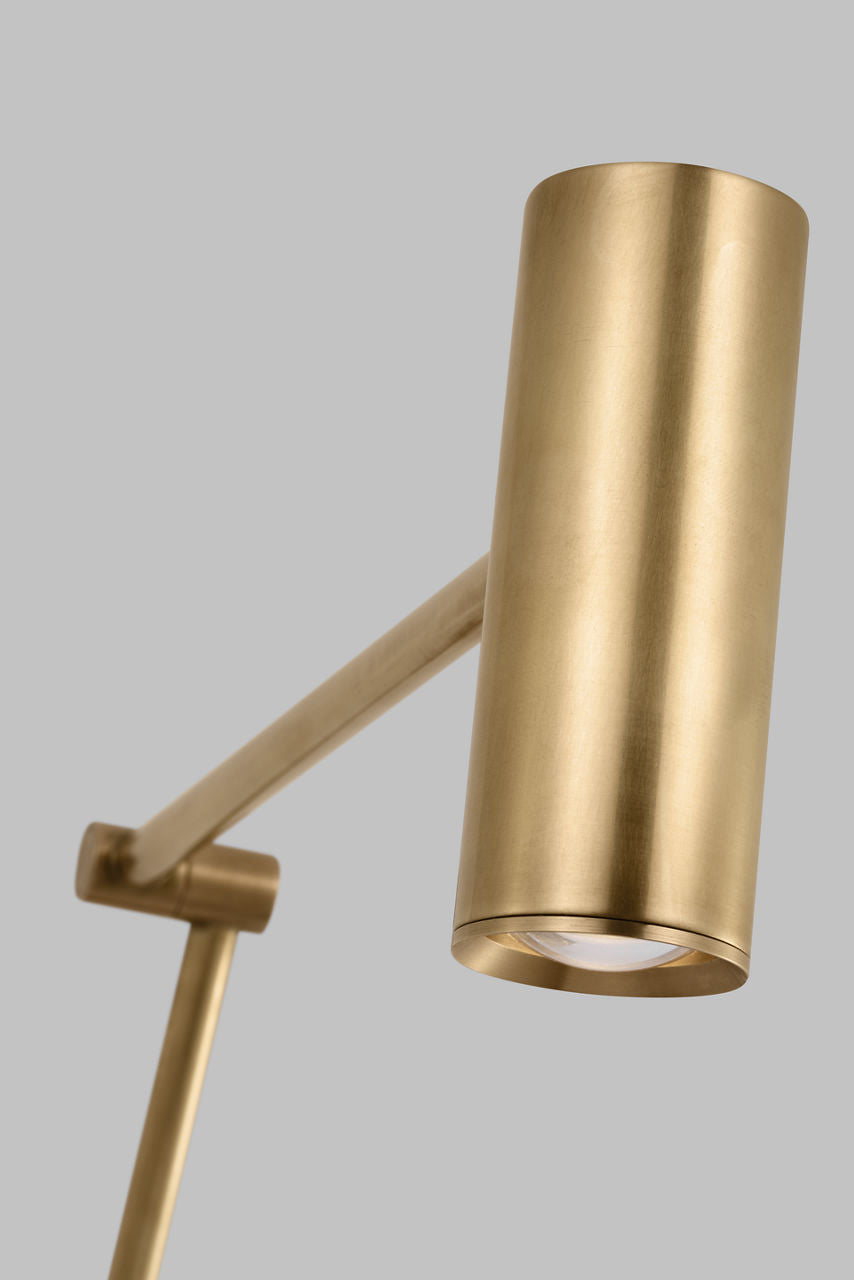 Ponte Medium Task Sconce Natural Brass 3000K 90 CRI