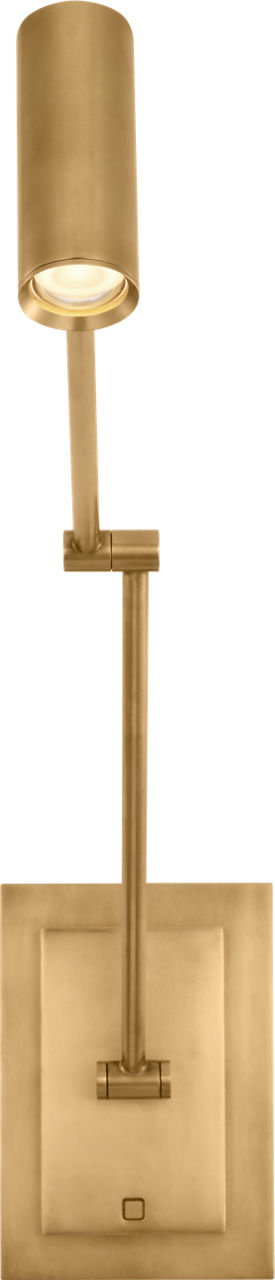 Ponte Medium Task Sconce Natural Brass 3000K 90 CRI