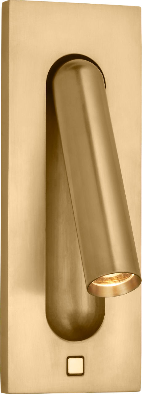 Ponte 7 Task Sconce Hand Rubbed Antique Brass 2700K 90 CRI 120v