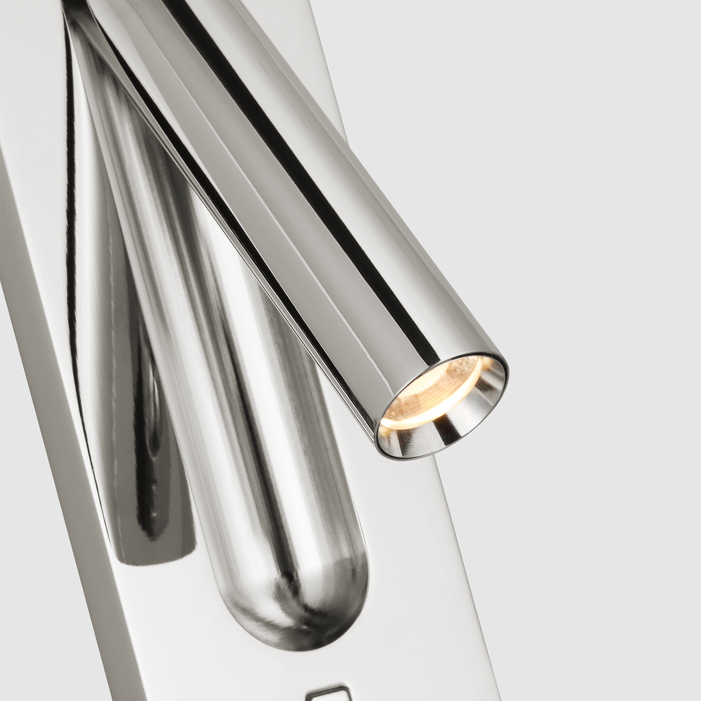 Ponte 7 Task Sconce Polished Nickel 2700K 90 CRI 120v