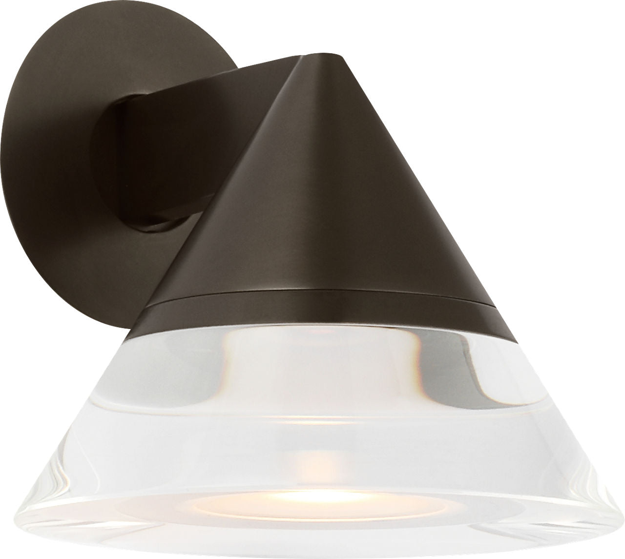 Midrand Crystal 4 Task Sconce Bronze 2700K 90 CRI