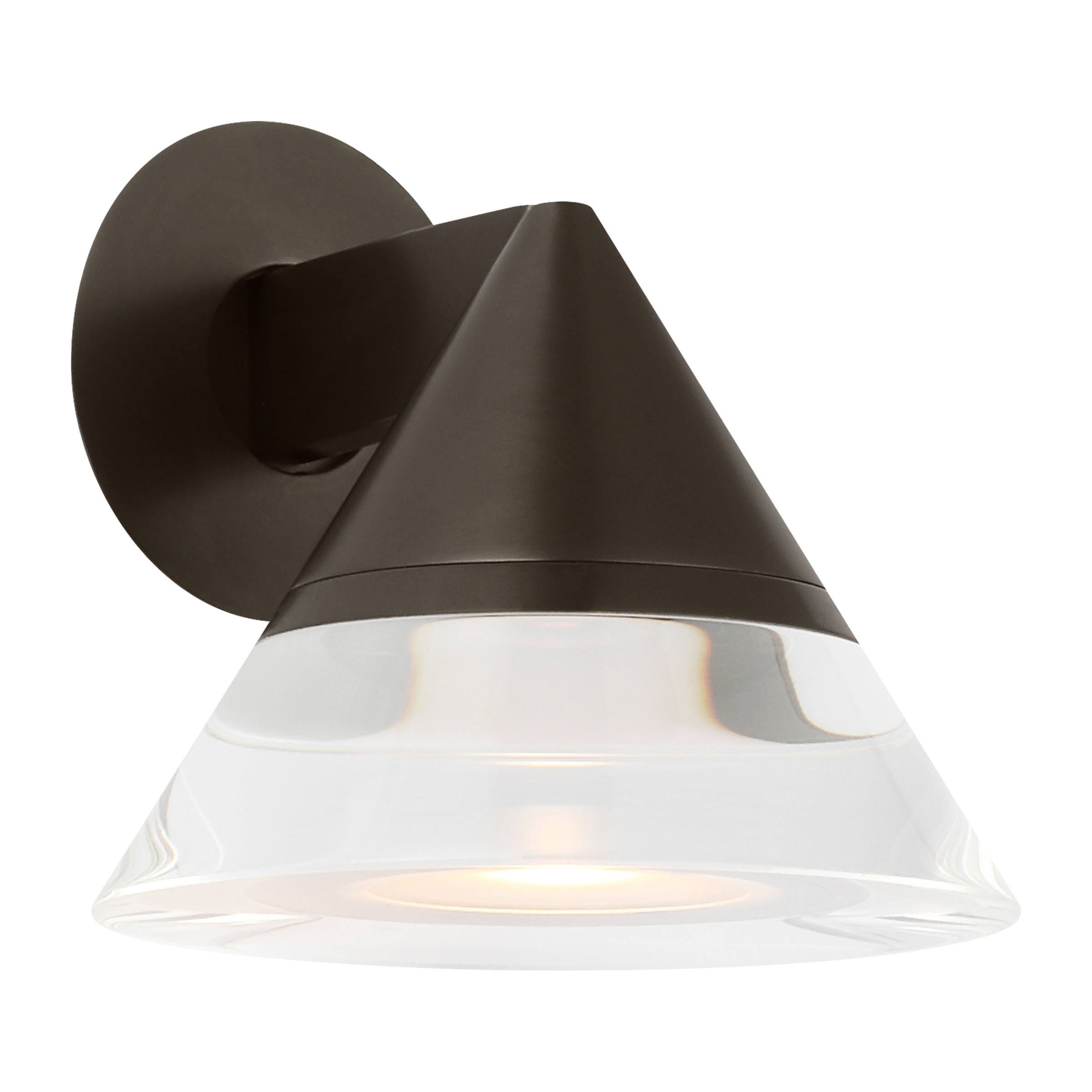 Midrand Crystal 4 Task Sconce Bronze 2700K 90 CRI