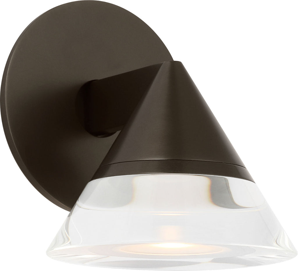 Midrand Crystal 4 Task Sconce Bronze 2700K 90 CRI