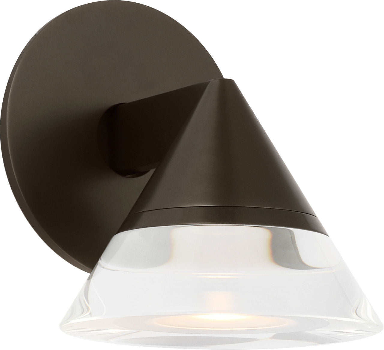 Midrand Crystal 4 Task Sconce Bronze 2700K 90 CRI