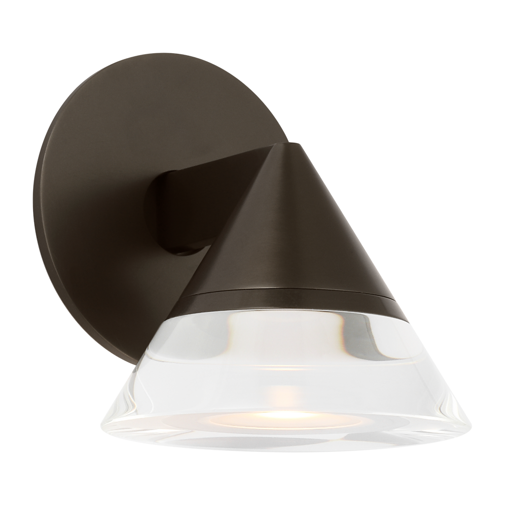 Midrand Crystal 4 Task Sconce Bronze 2700K 90 CRI