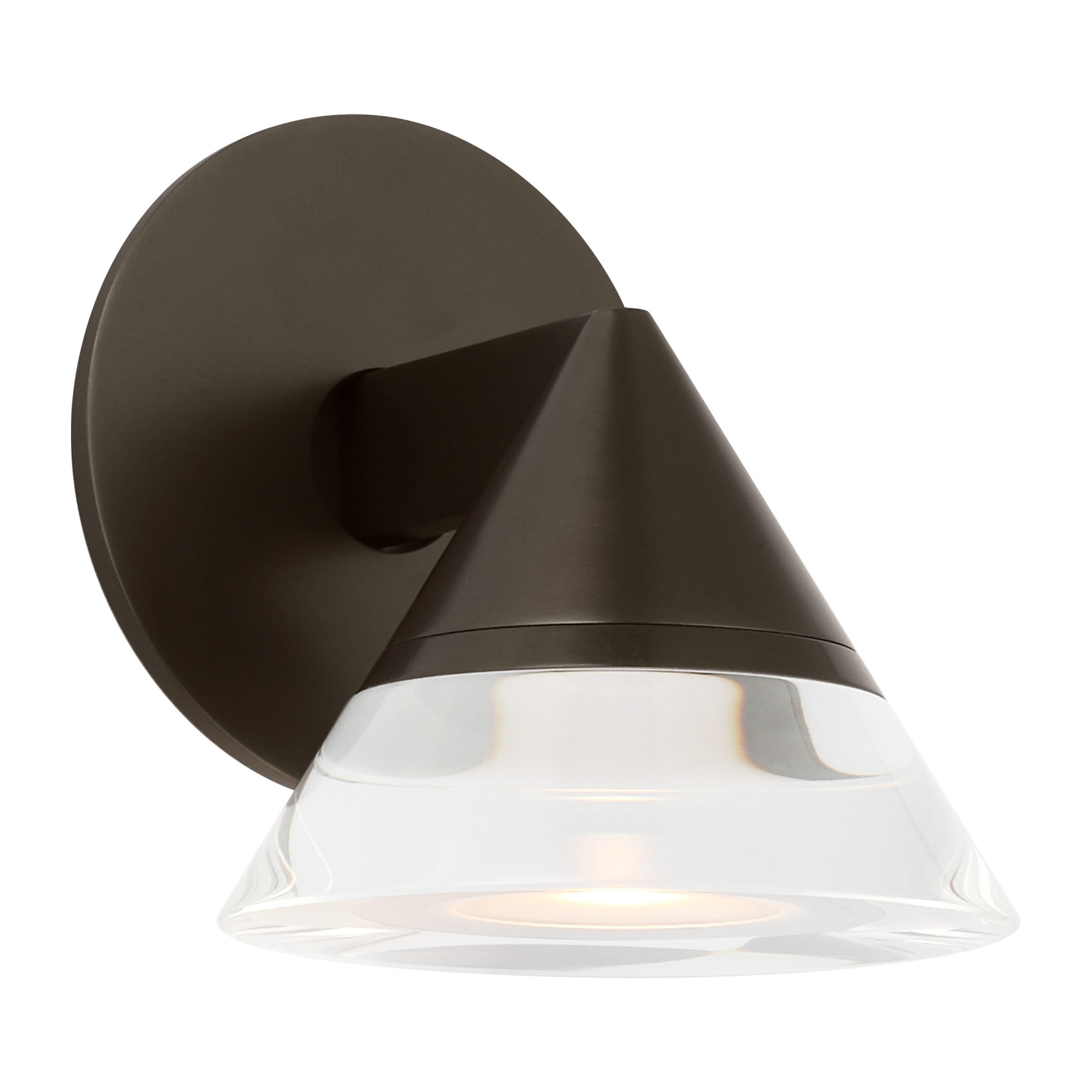 Midrand Crystal 4 Task Sconce Bronze 2700K 90 CRI