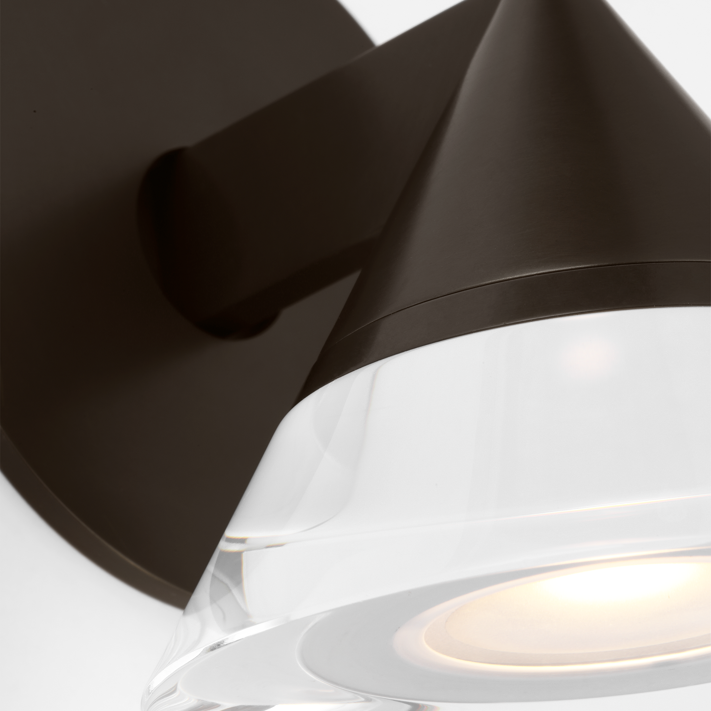 Midrand Crystal 4 Task Sconce Bronze 2700K 90 CRI