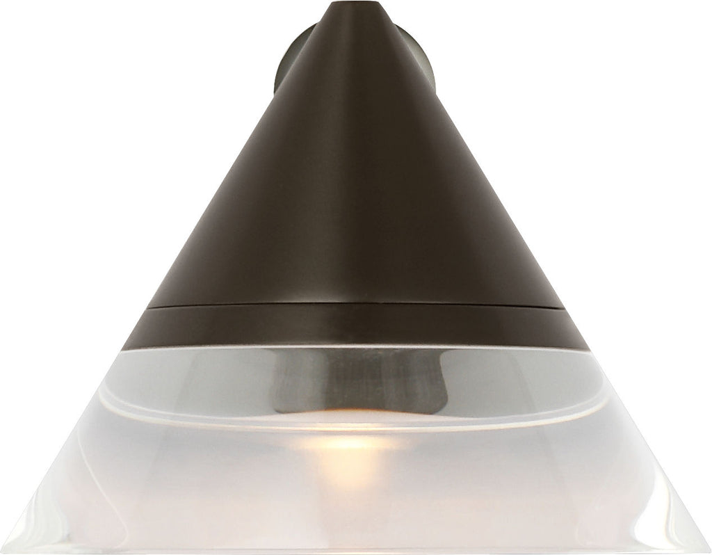 Midrand Crystal 4 Task Sconce Bronze 2700K 90 CRI