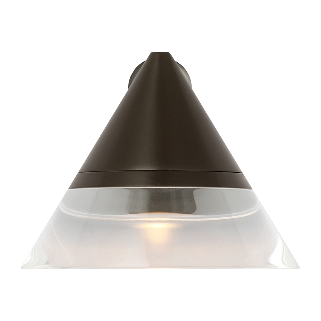 Midrand Crystal 4 Task Sconce Bronze 2700K 90 CRI