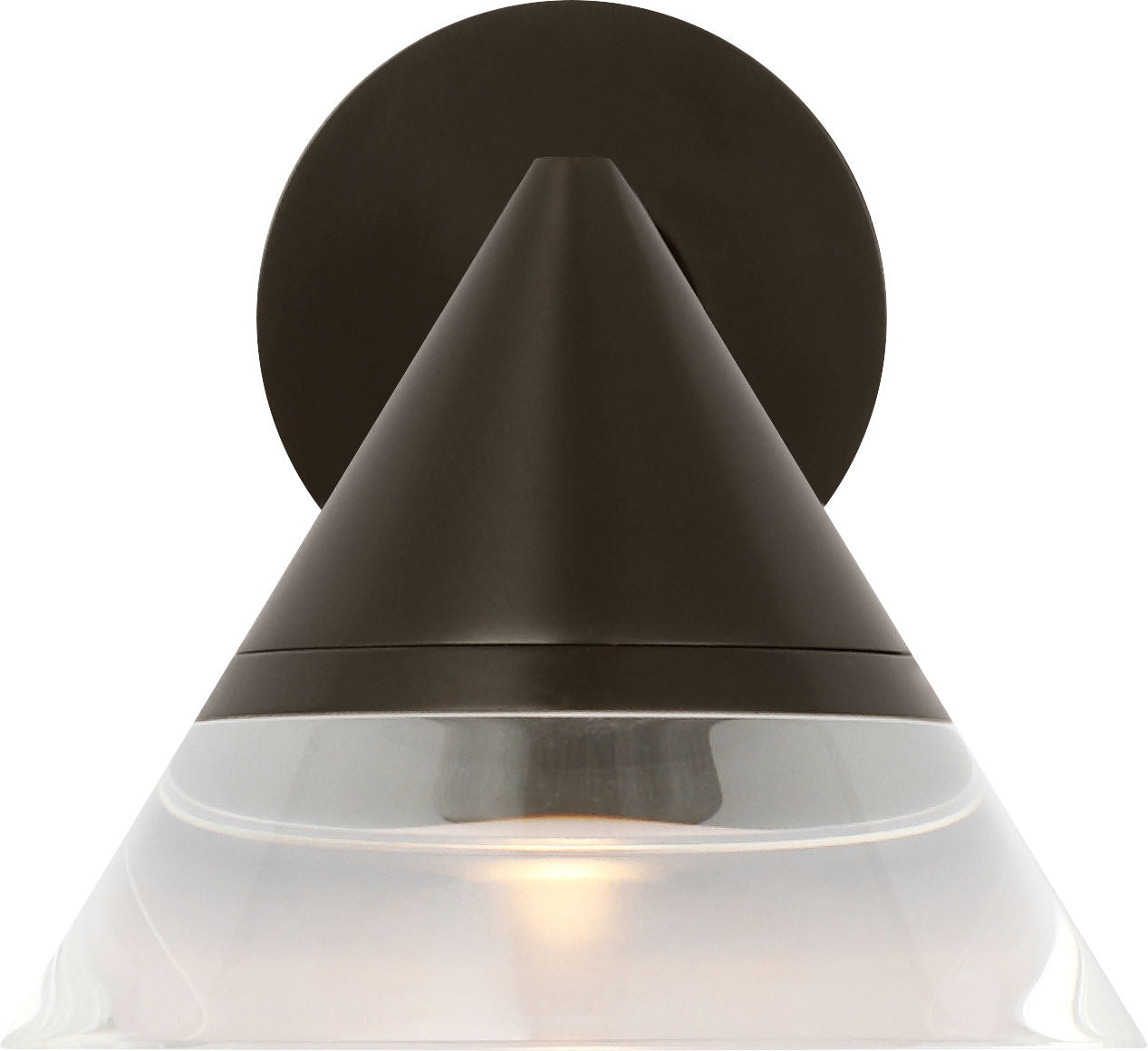 Midrand Crystal 4 Task Sconce Bronze 2700K 90 CRI