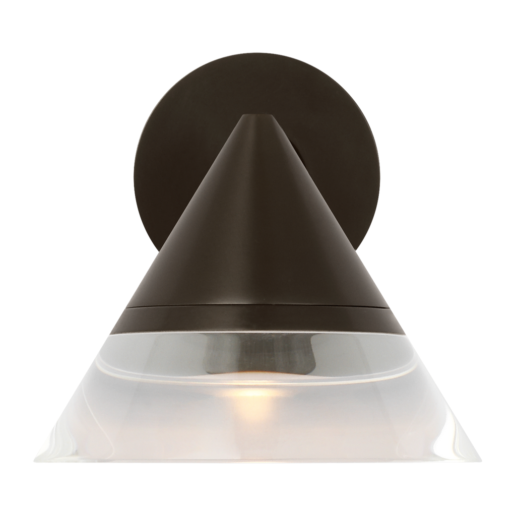 Midrand Crystal 4 Task Sconce Bronze 2700K 90 CRI