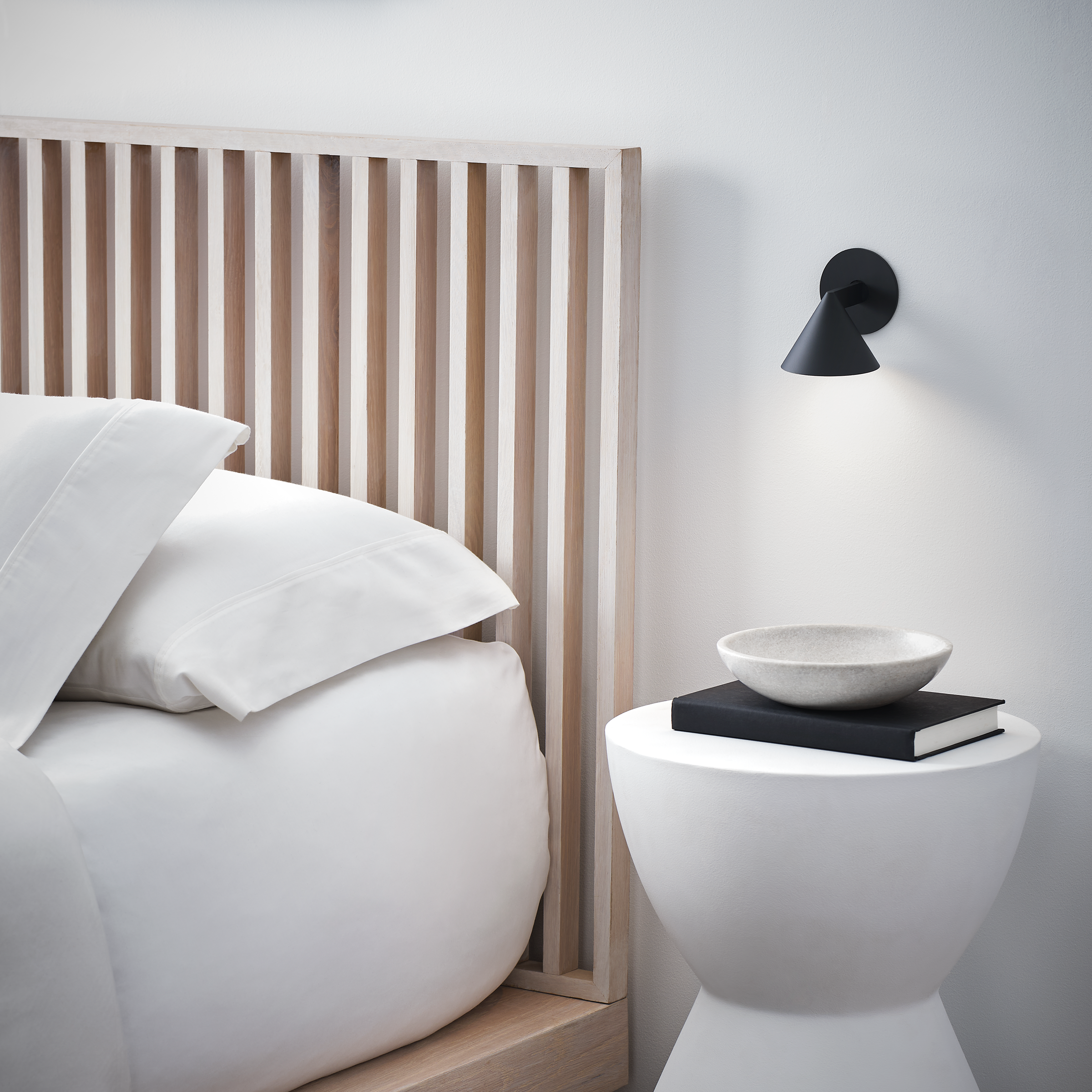 Midrand 4 Task Sconce Nightshade Black 2700K 90 CRI