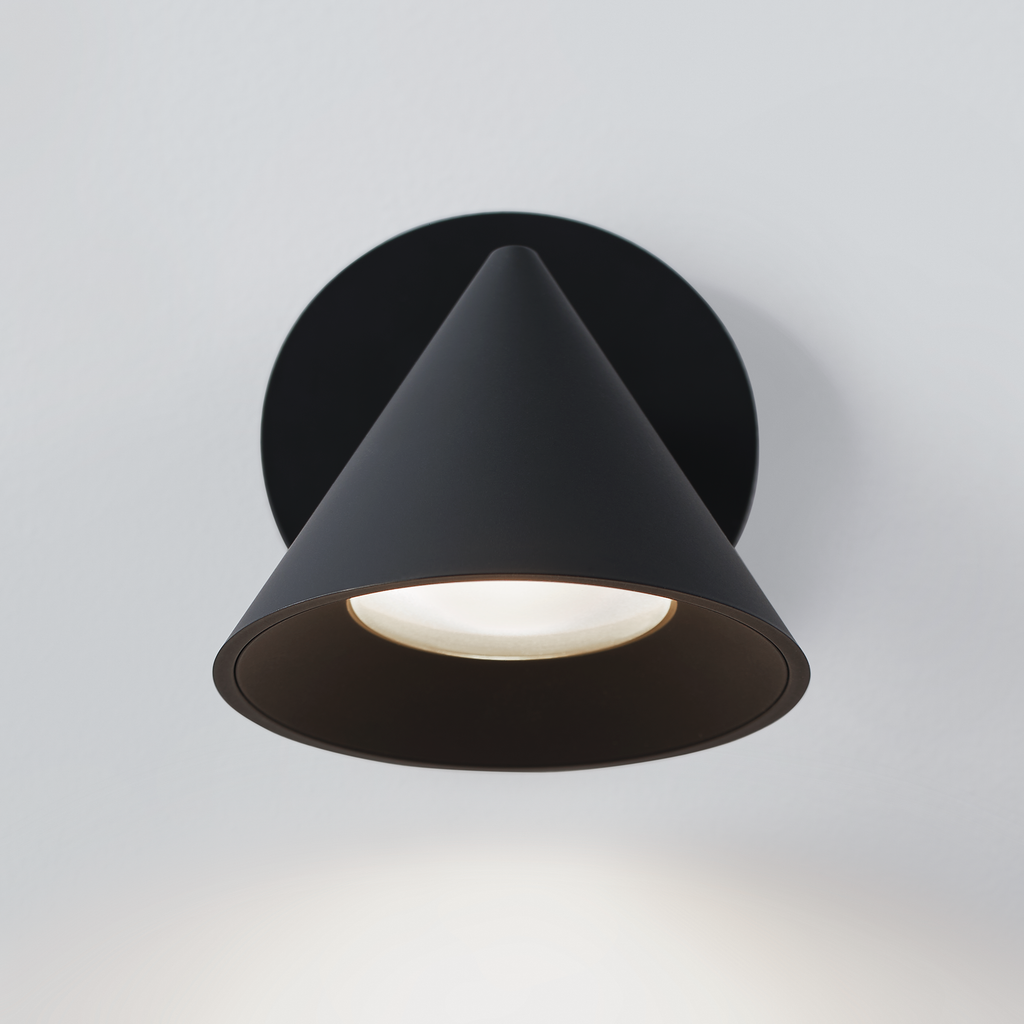 Midrand 4 Task Sconce Nightshade Black 2700K 90 CRI