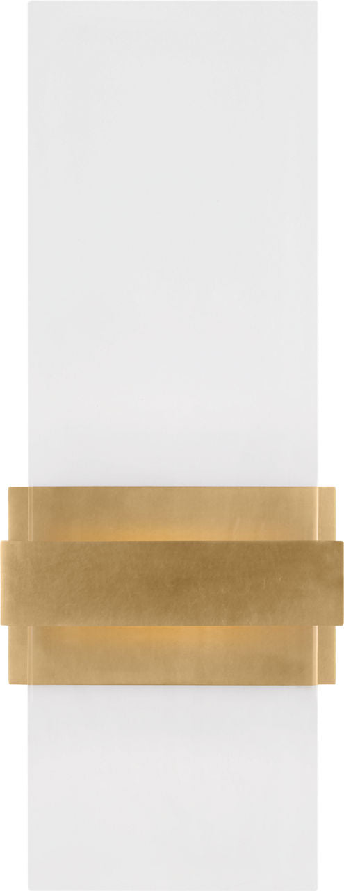 Flyta Small Sconce Clear Natural Brass 2700K 90 CRI