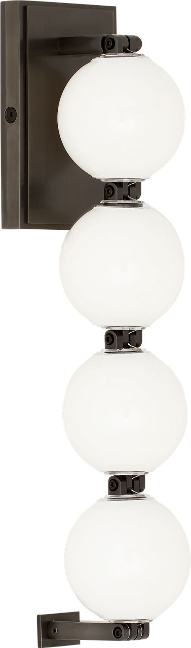 Perle 15 Sconce Dark Bronze 2700K 90 CRI