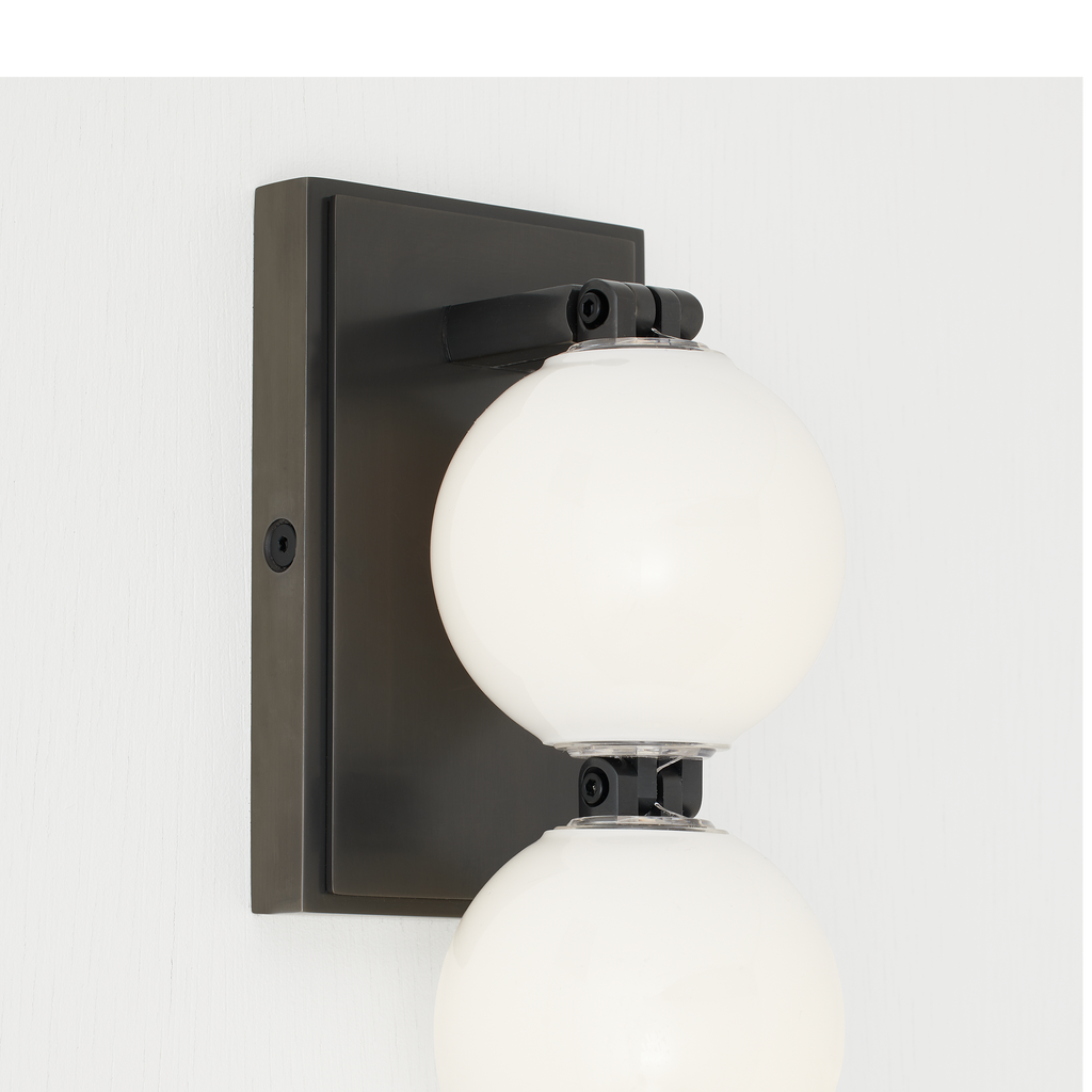 Perle 15 Sconce Dark Bronze 2700K 90 CRI