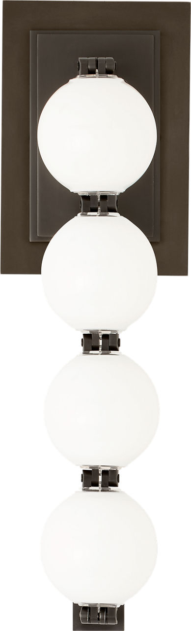 Perle 15 Sconce Dark Bronze 2700K 90 CRI