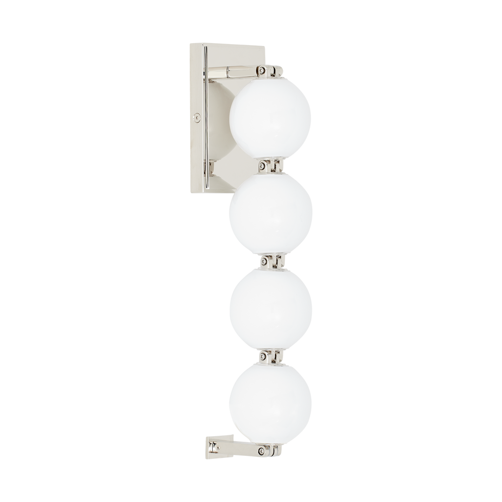 Perle 15 Sconce polished nickel 2700K 90 CRI