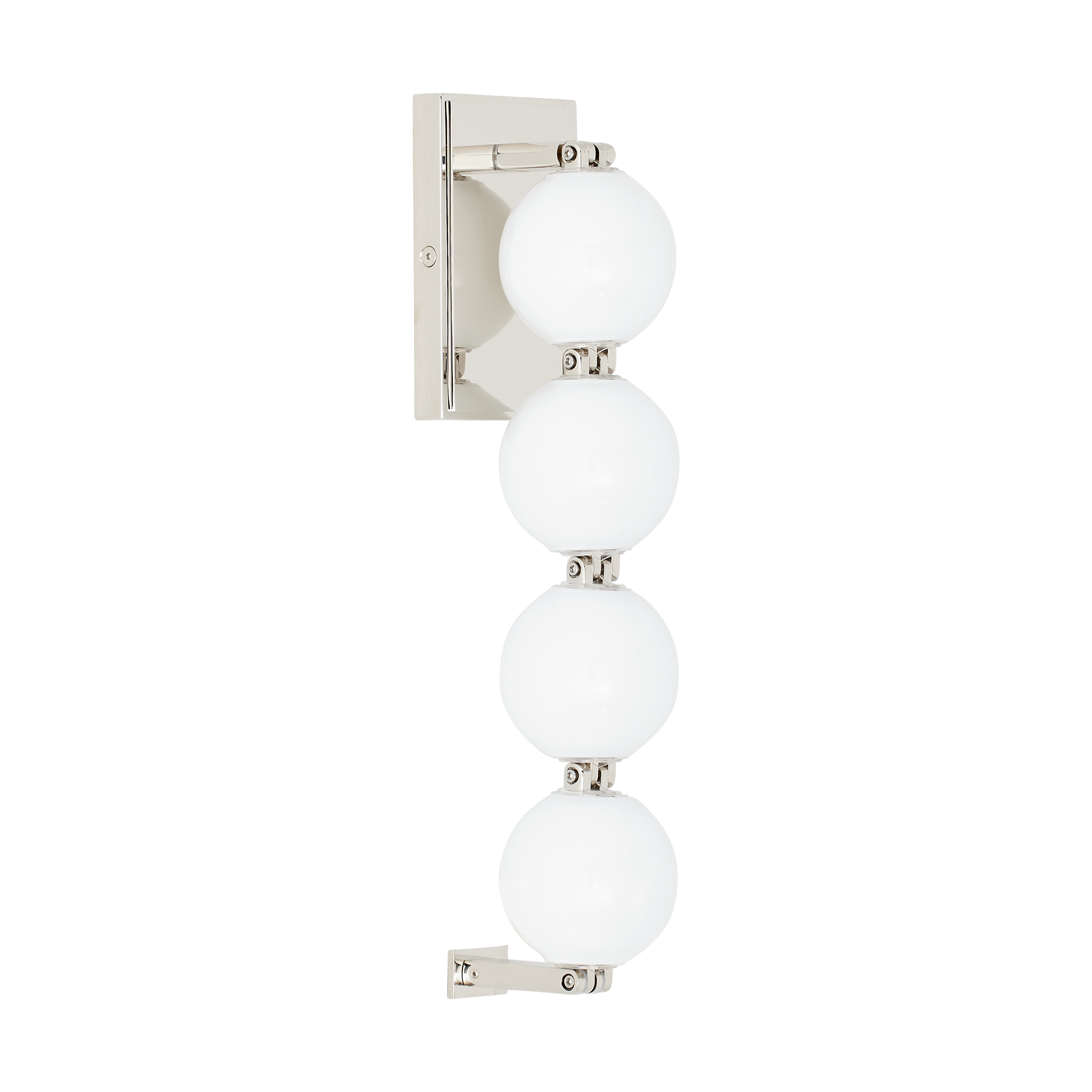 Perle 15 Sconce polished nickel 2700K 90 CRI