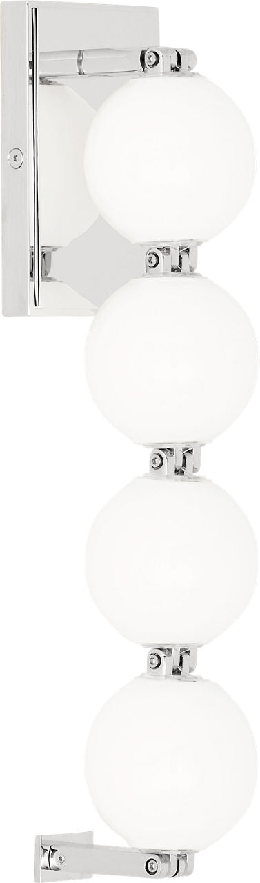 Perle 15 Sconce polished nickel 2700K 90 CRI