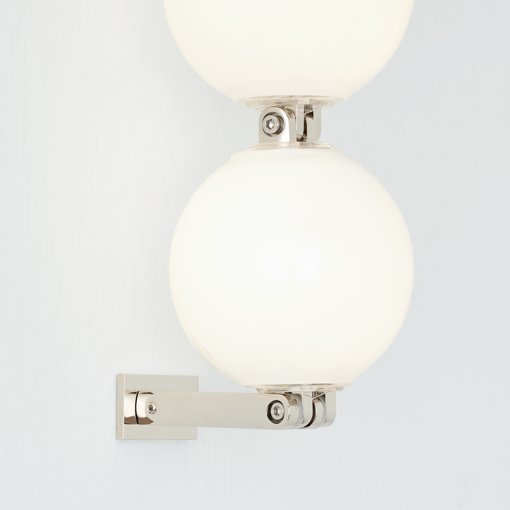 Perle 15 Sconce polished nickel 2700K 90 CRI