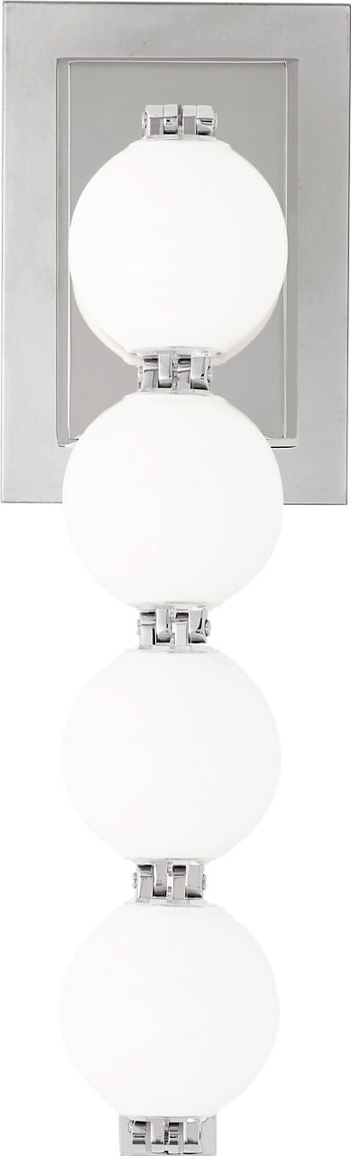 Perle 15 Sconce polished nickel 2700K 90 CRI