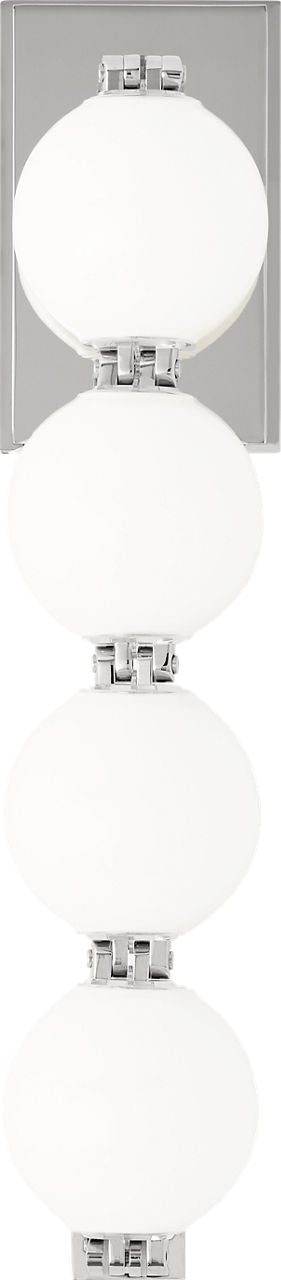 Perle 15 Sconce Polished Nickel 3000K 90 CRI