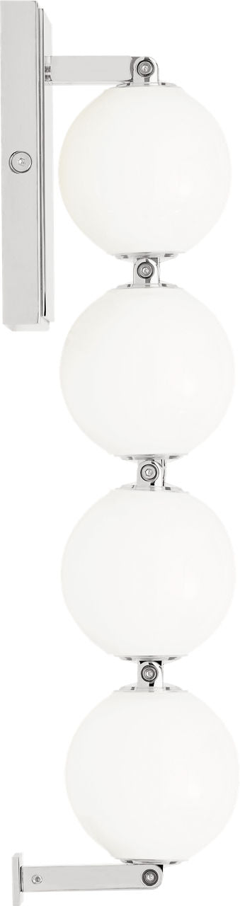 Perle 15 Sconce Polished Nickel 3000K 90 CRI