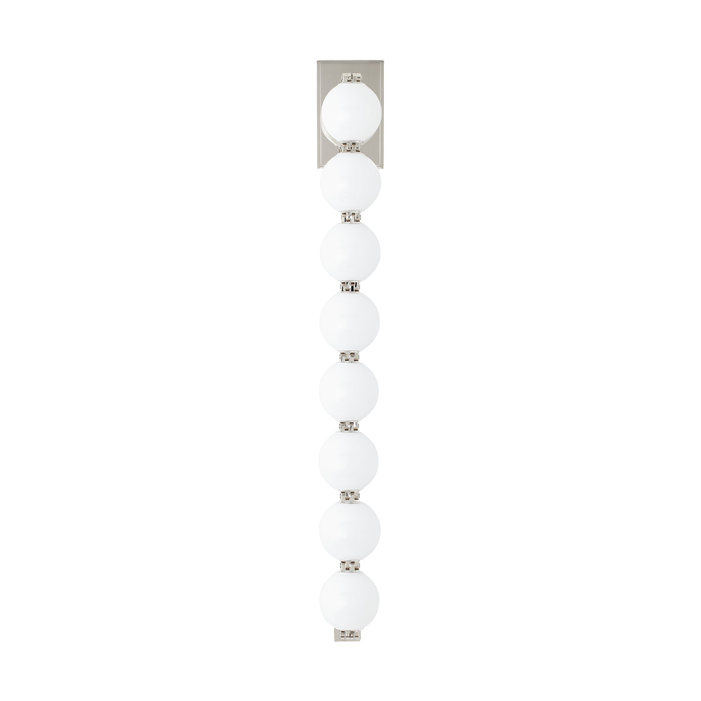 Perle 28 Sconce polished nickel 2700K 90 CRI