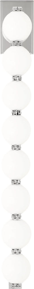Perle 28 Sconce polished nickel 2700K 90 CRI