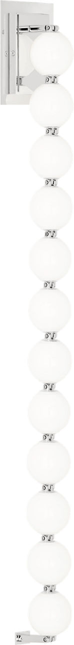 Perle 40 Sconce Polished Nickel 2700K 90 CRI