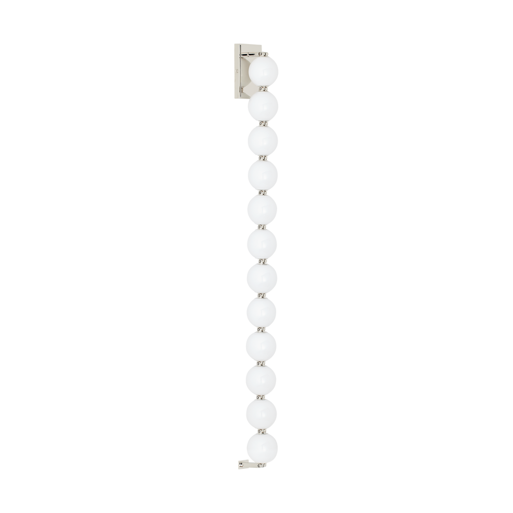 Perle 40 Sconce Polished Nickel 2700K 90 CRI